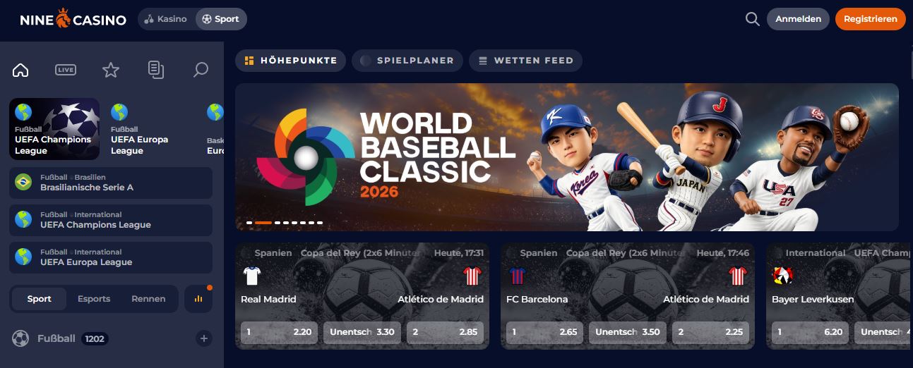 Sportwetten auf Fußball Basketball und weitere Events platzieren